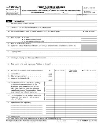 IRS Form T