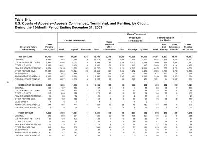 US Courts Form B001DEC03